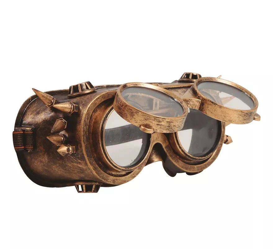 Translation missing: pt-PT.Gafas Steampunk Doradas