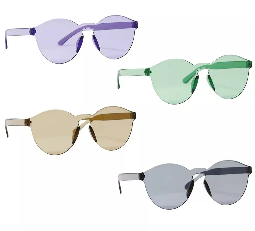 Gafas Transparentes en Colores Surtidos