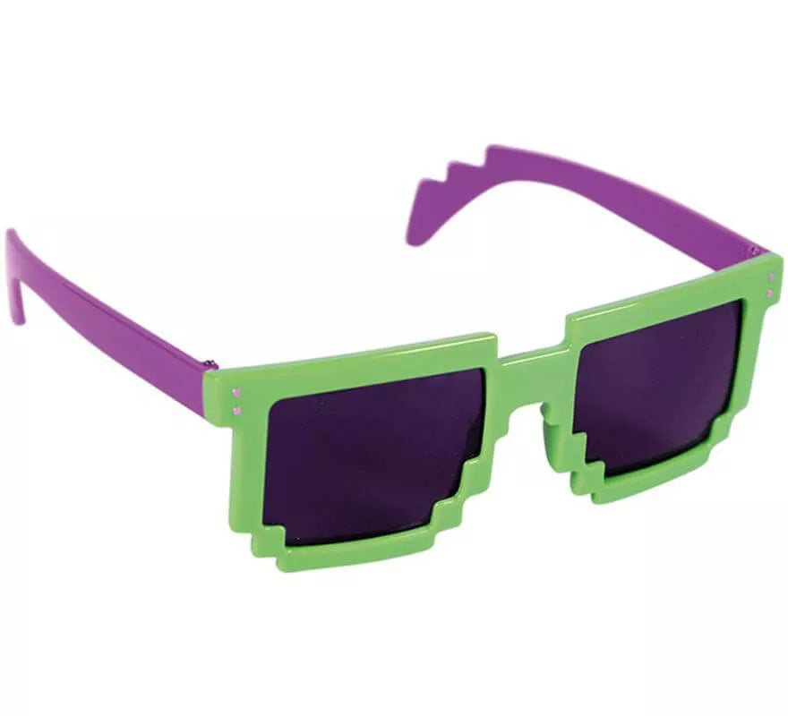 Gafas Verdes Pixeladas