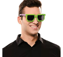 Óculos Pixelated verdes