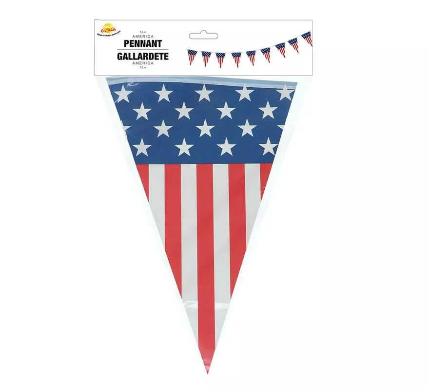 Translation missing: pt-PT.Gallardete de la Bandera de USA de 10 mts
