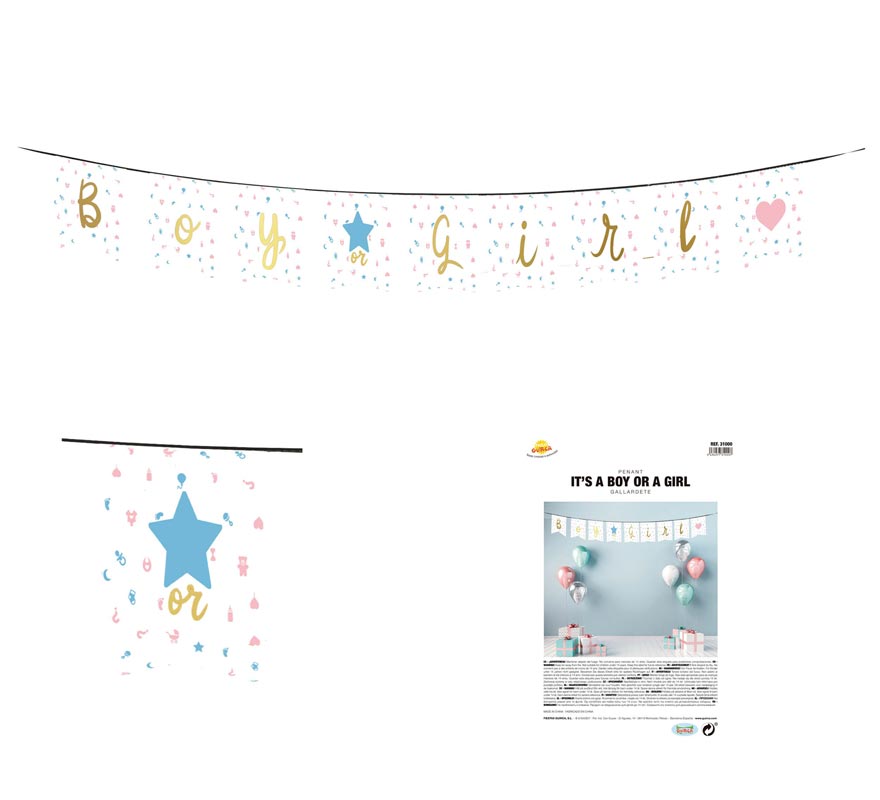 Translation missing: pt-PT.Gallardete It's a Boy or a Girl de 220 cm