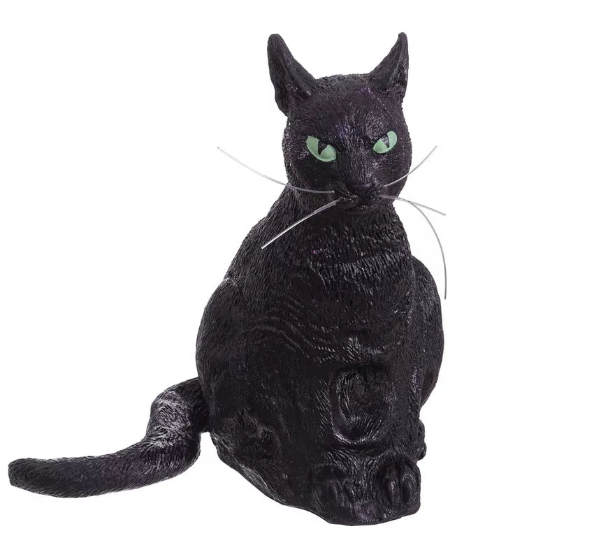 Translation missing: pt-PT.Gato negro de PVC de 30x20x34 cm