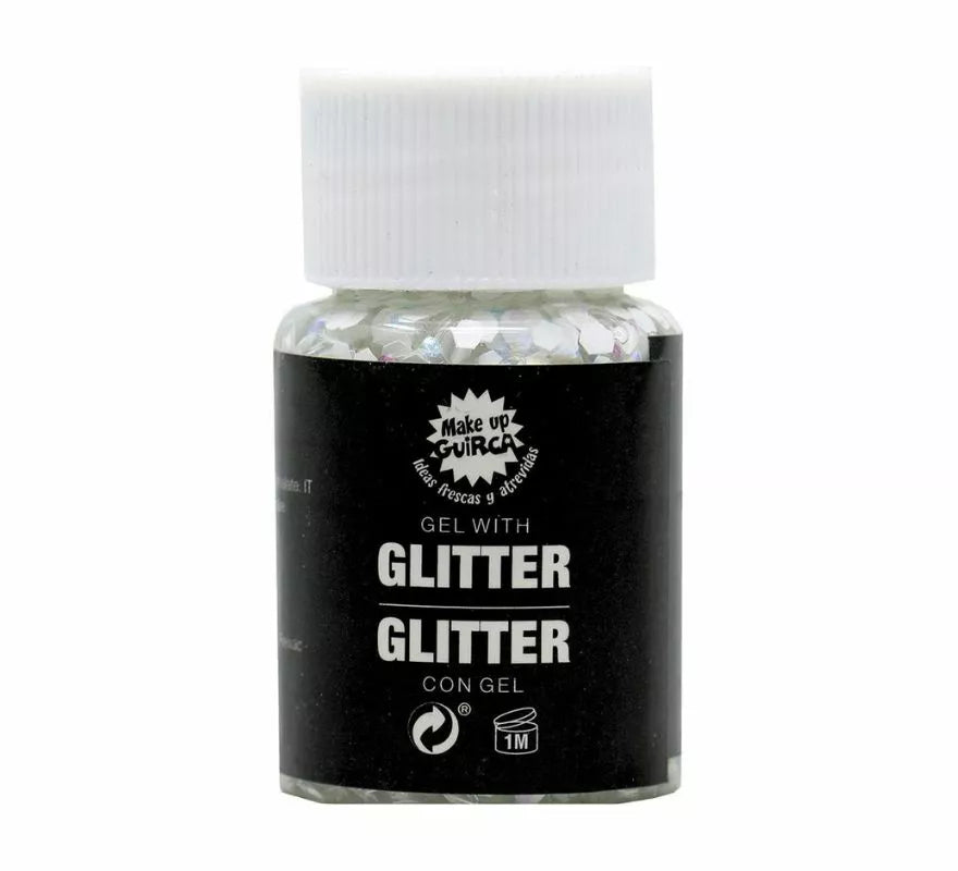 Gel con Glitter en varios colores de 20 gr