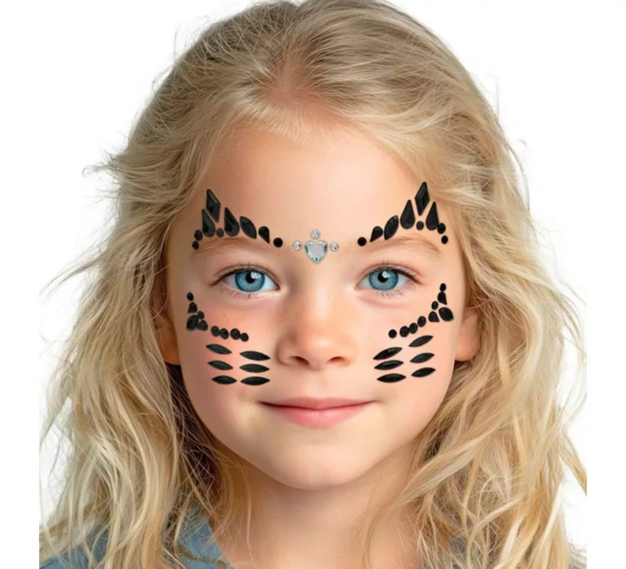 Translation missing: pt-PT.Gemas Faciales Adhesivas de Gata Infantil