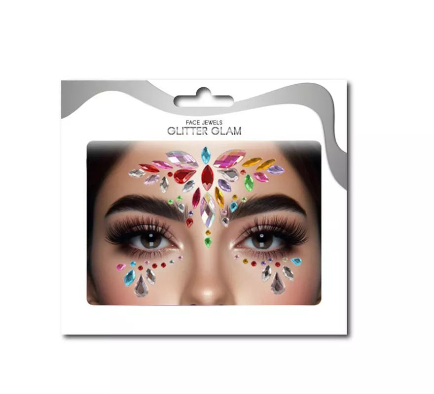 Translation missing: pt-PT.Gemas Faciales diamantes multicolor