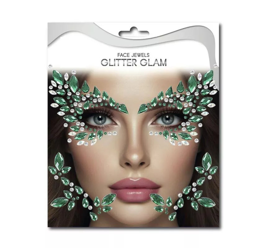 Translation missing: pt-PT.Gemas Faciales Sticker Fashion gotas verdes