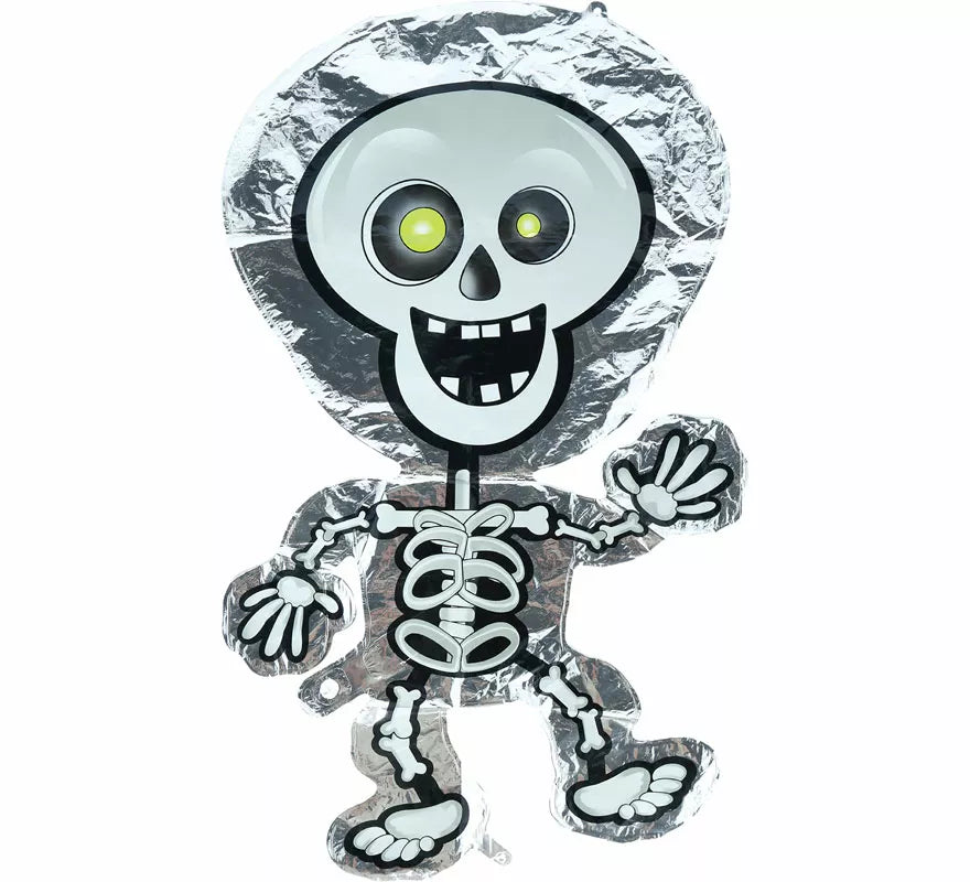 Translation missing: pt-PT.Globo de Foil Esqueleto de 65 cm