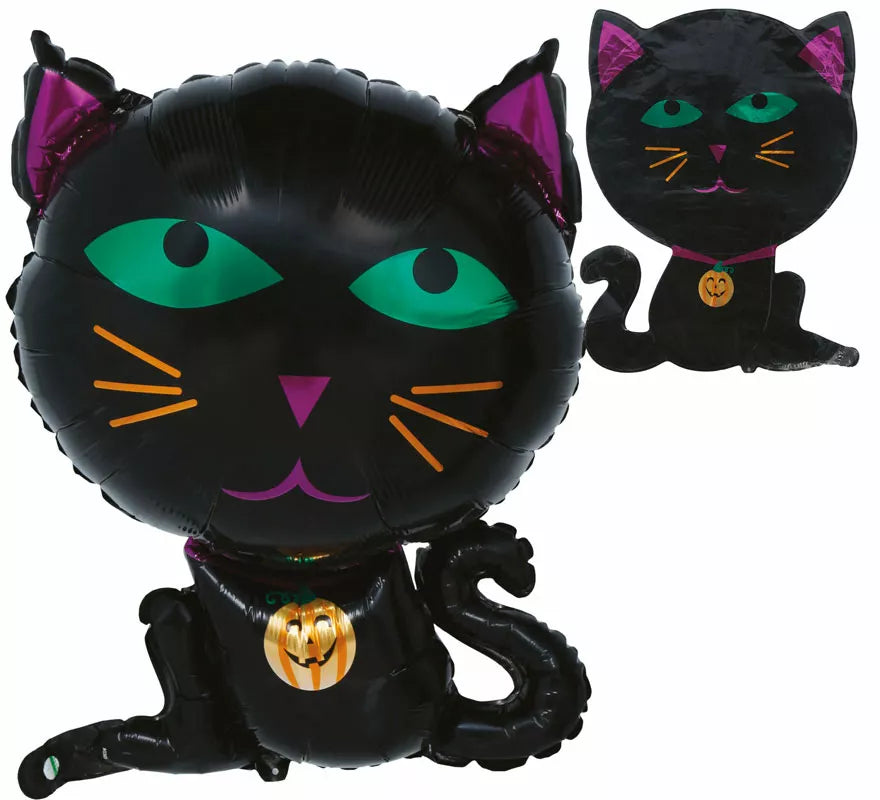 Translation missing: pt-PT.Globo de Foil Gato de 60 cm