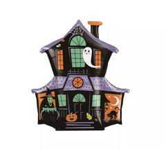Balão Foil de Casa Assombrada de Halloween 63X66 cm