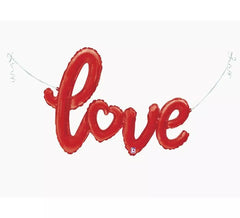 Balão Love Metallic Foil 119 cm