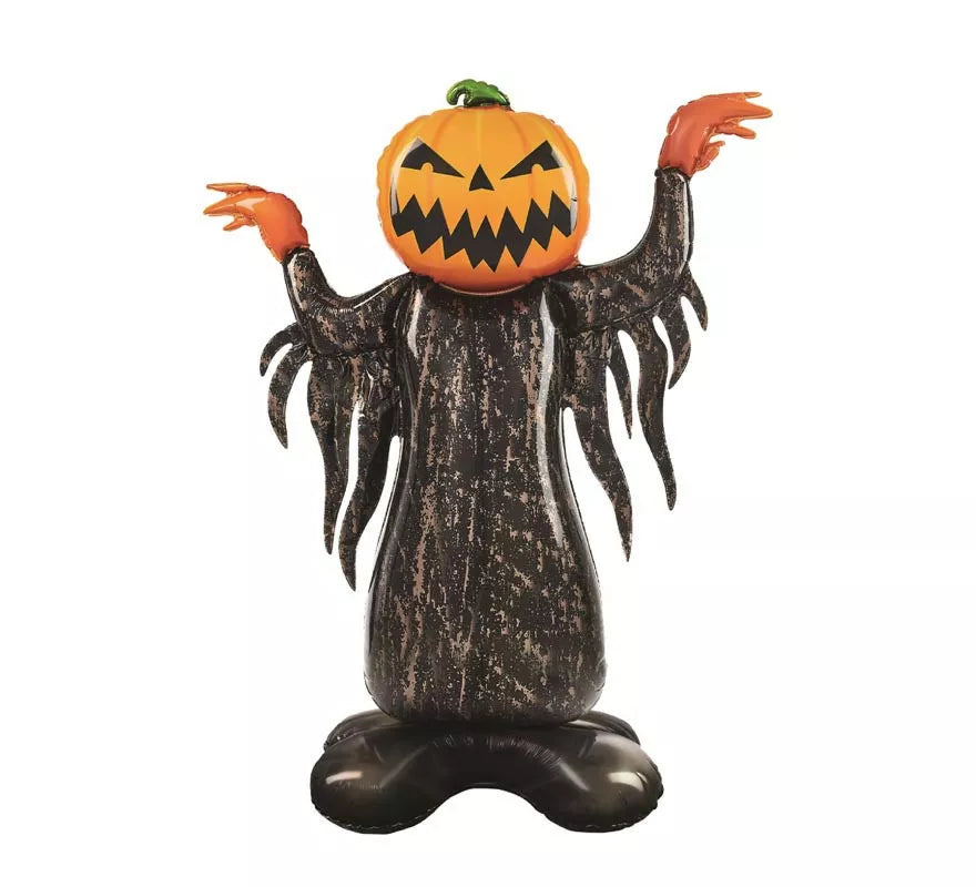 Translation missing: pt-PT.Globo Foil Persona Calabaza con base de 86X115 cm