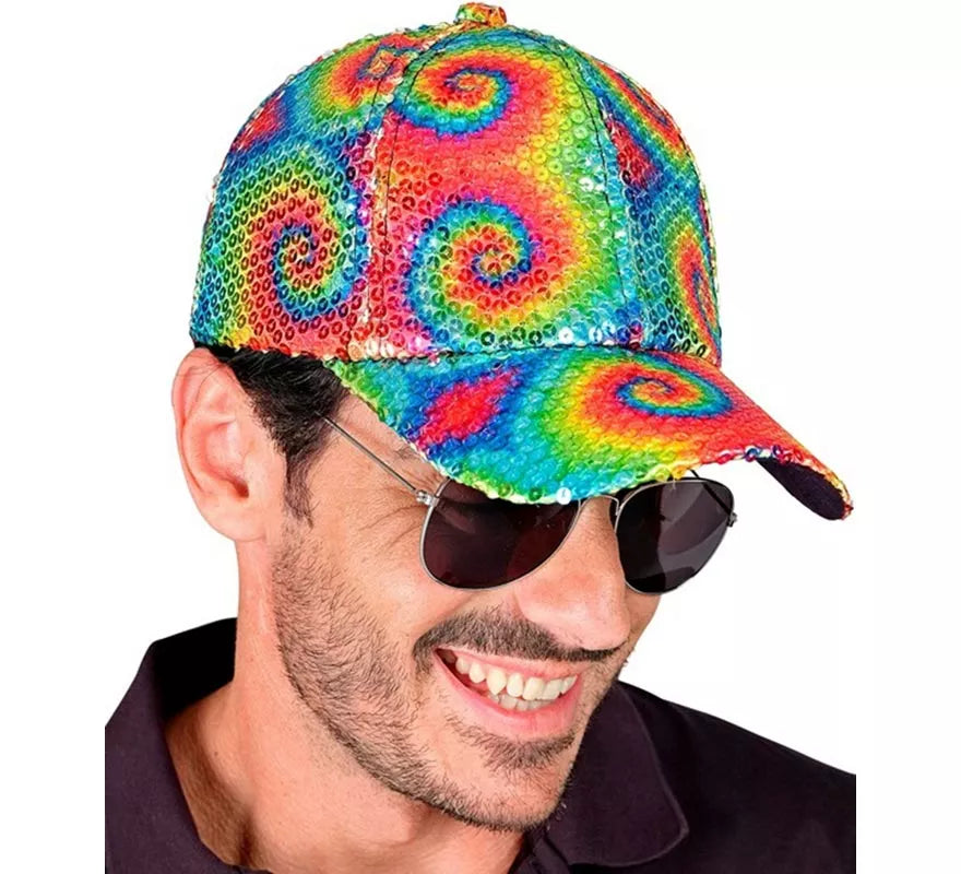 Translation missing: pt-PT.Gorra Años 80 con Lentejuelas