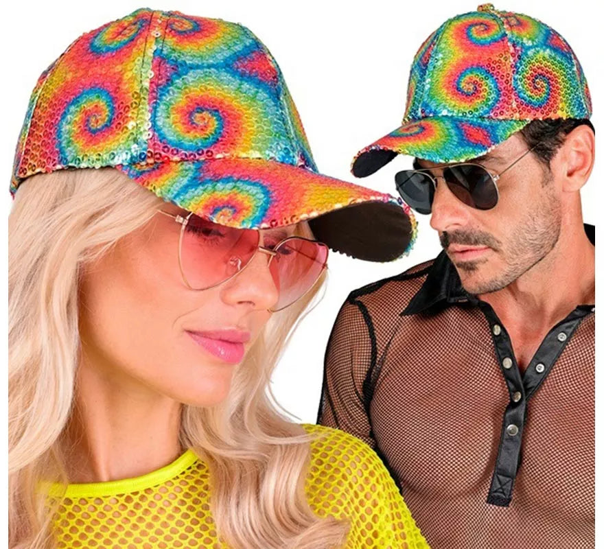 Translation missing: pt-PT.Gorra Años 80 con Lentejuelas
