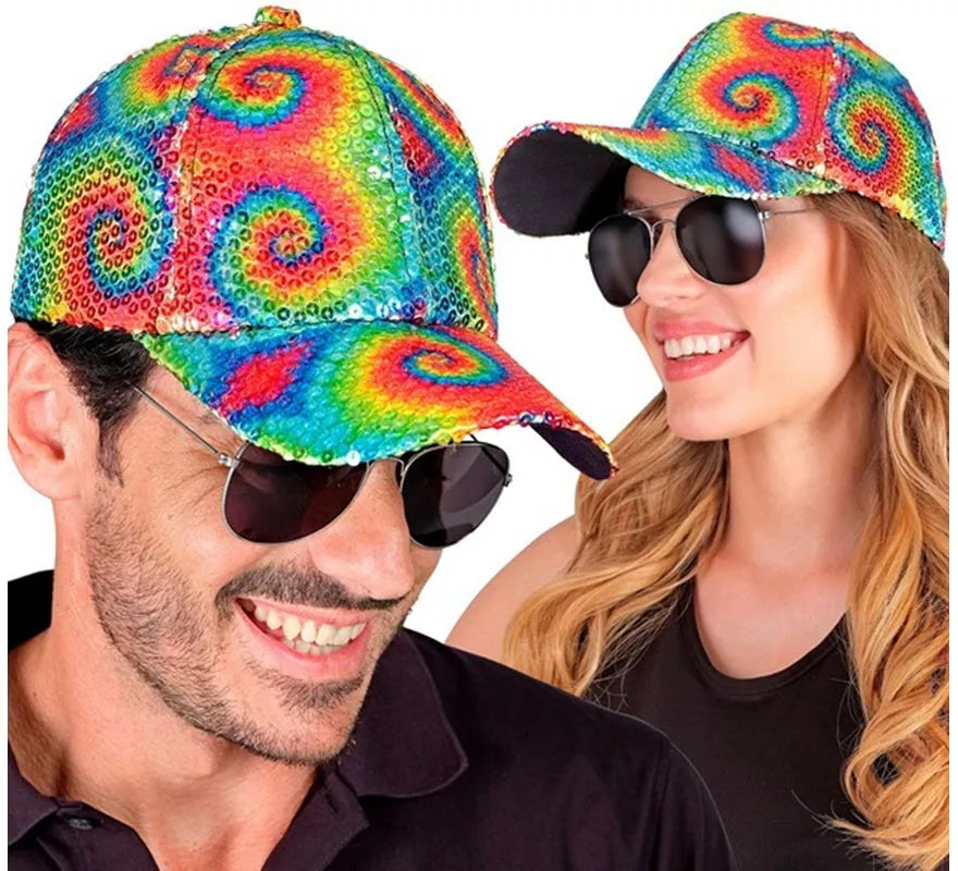 Translation missing: pt-PT.Gorra Años 80 con Lentejuelas