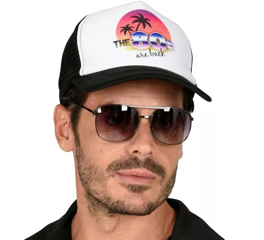 Translation missing: pt-PT.Gorra Años 80 'The 80s are back' para adultos