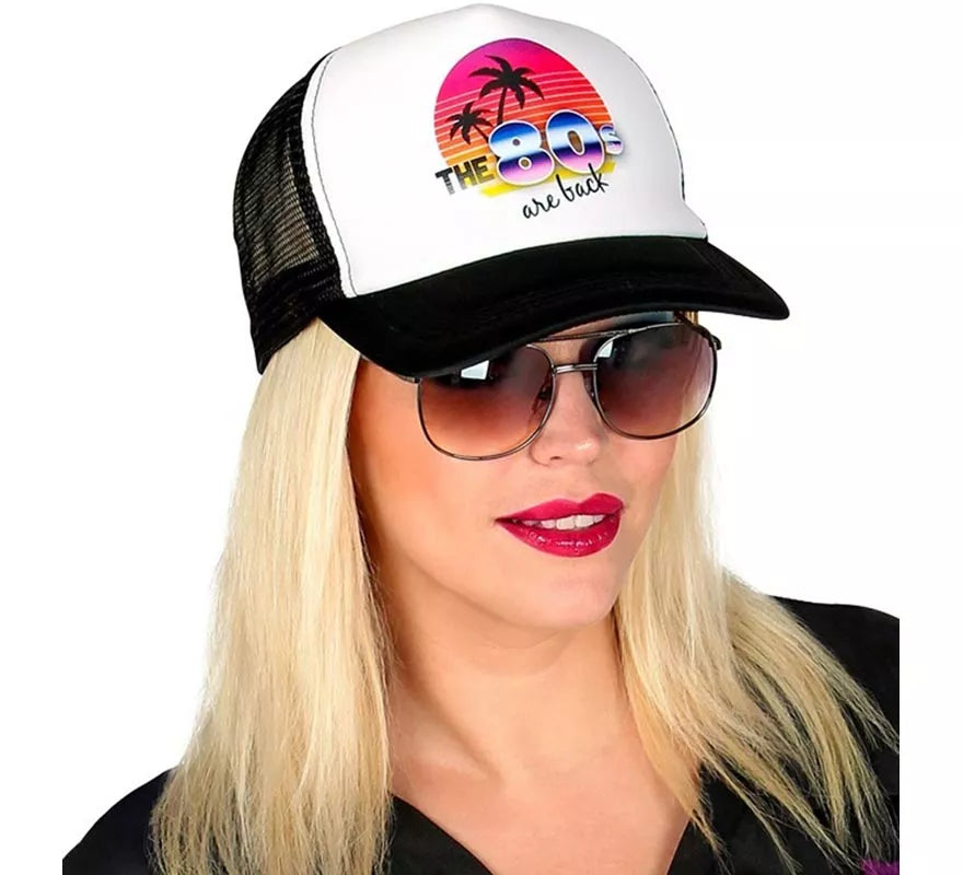 Translation missing: pt-PT.Gorra Años 80 'The 80s are back' para adultos