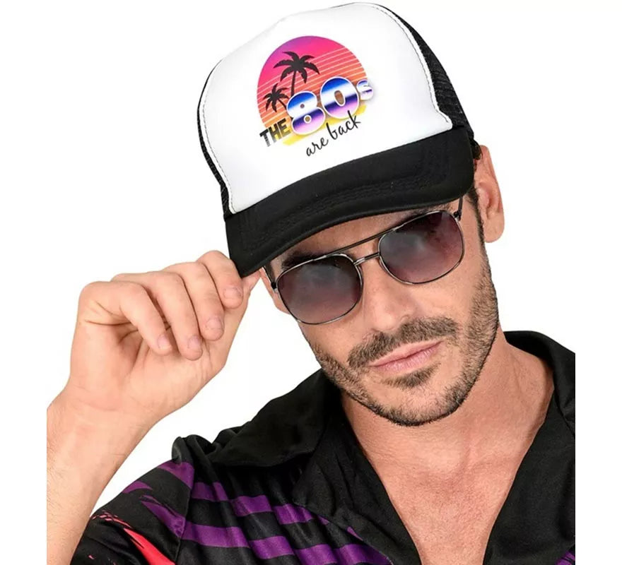 Translation missing: pt-PT.Gorra Años 80 'The 80s are back' para adultos