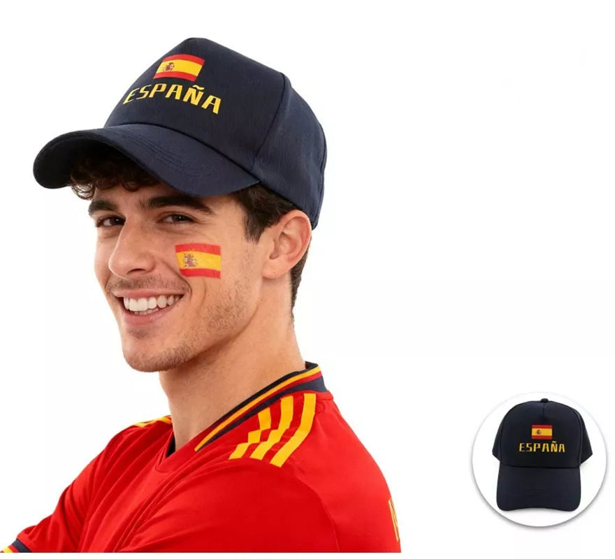 Translation missing: pt-PT.Gorra azul de España para adulto