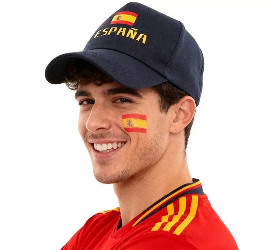 Translation missing: pt-PT.Gorra azul de España para adulto