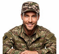 Gorra con Estampado Militar para adultos