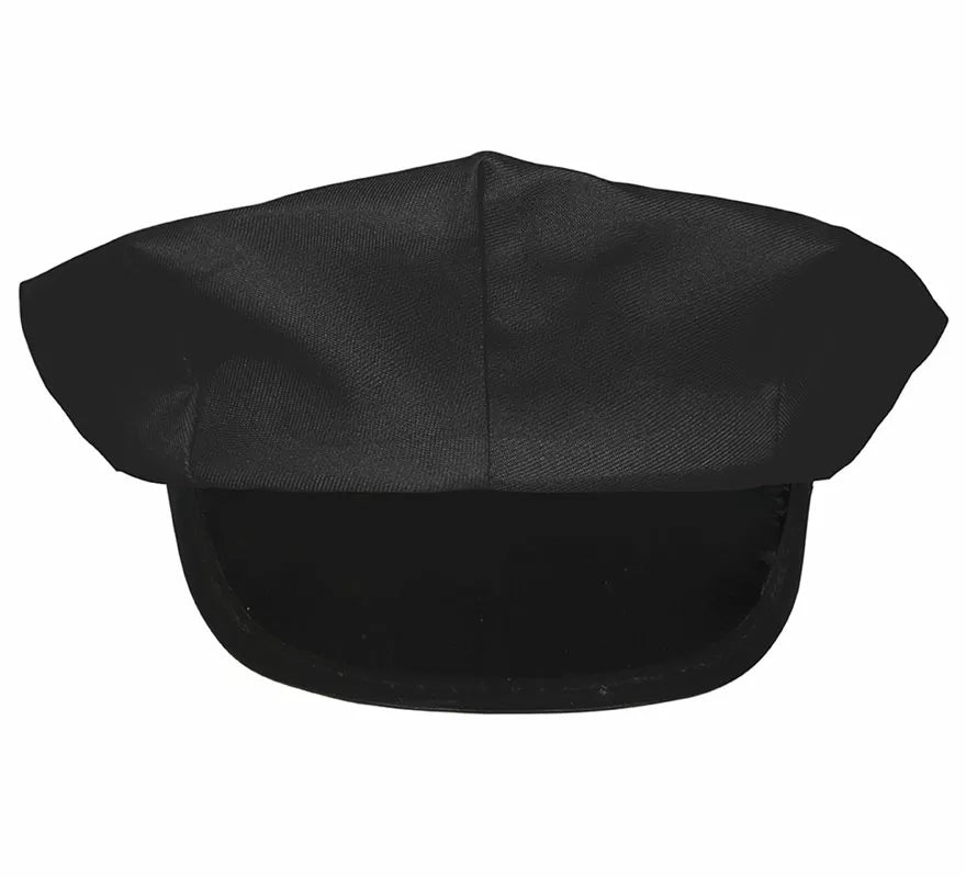 Translation missing: pt-PT.Gorra de Chofer negro adulto