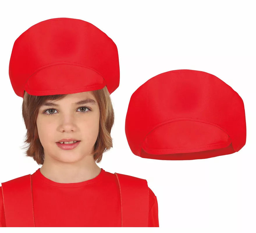 Translation missing: pt-PT.Gorra de Fontanero Roja Infantil