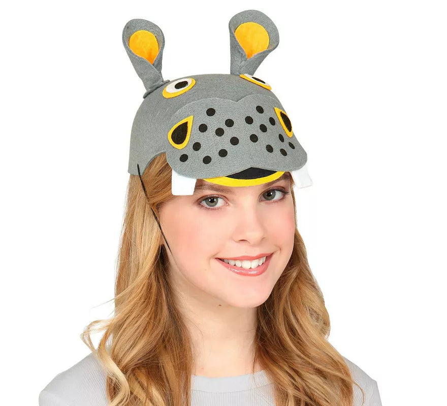 Translation missing: pt-PT.Gorra de Hipopótamo de Fieltro para niños