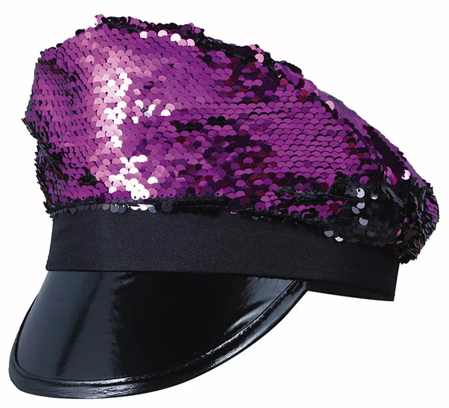 Translation missing: pt-PT.Gorra de Lentejuelas con visera en varios colores