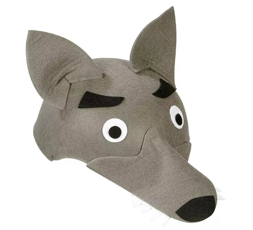 Translation missing: pt-PT.Gorra de Lobo de Fieltro para niños