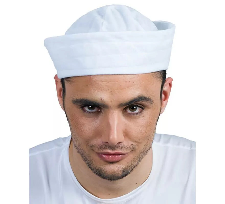 Translation missing: pt-PT.Gorra de Marinero Blanca