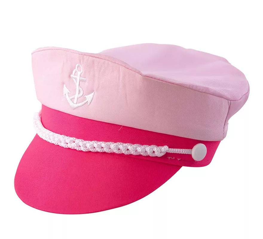 Translation missing: pt-PT.Gorra de Marinero rosa adulto de 25x18x12 cm