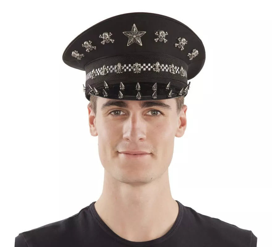Translation missing: pt-PT.Gorra de Plato con tachuelas