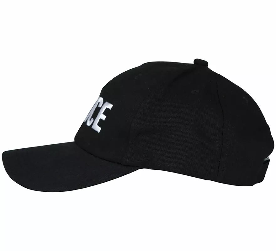 Gorra de Police negra adulto