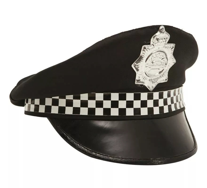 Translation missing: pt-PT.Gorra de Policía Patrullero con Insignia