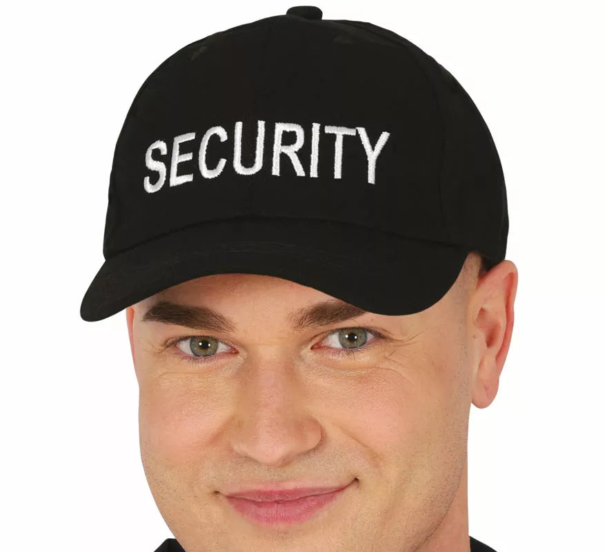 Translation missing: pt-PT.Gorra de Security negra adulto