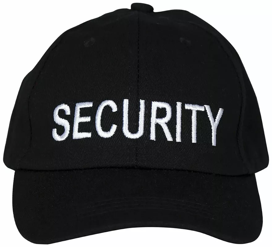 Translation missing: pt-PT.Gorra de Security negra adulto