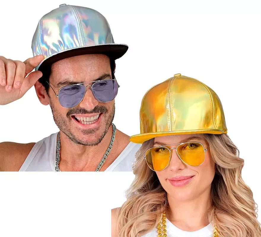 Translation missing: pt-PT.Gorra Holográfica Metalizada en varios colores