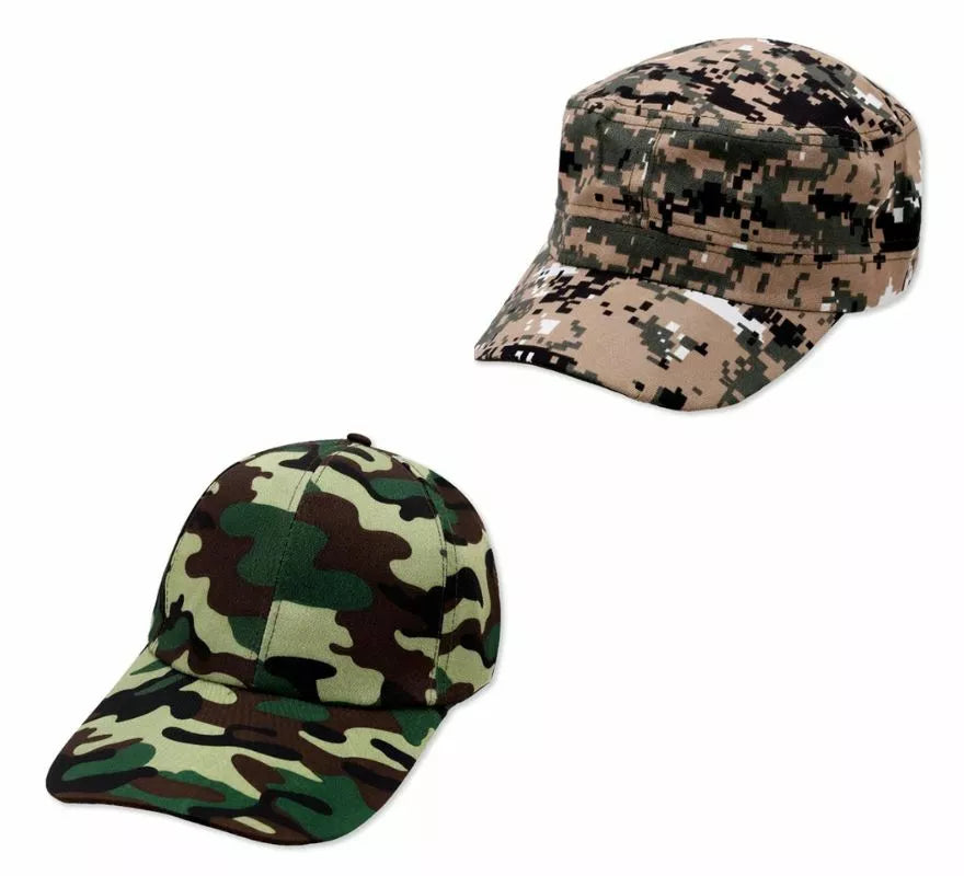 Translation missing: pt-PT.Gorra Militar Camuflaje adulto en varios colores