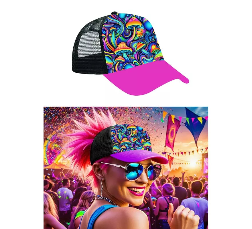 Translation missing: pt-PT.Gorra Psicodélica Setas