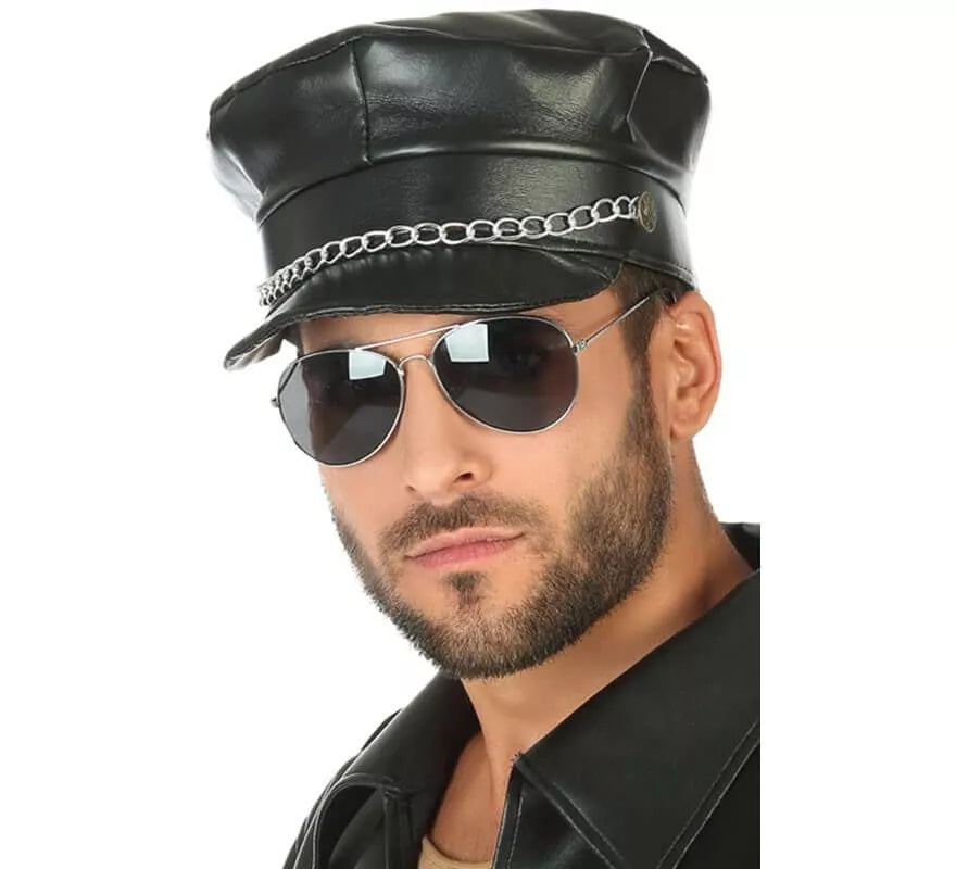 Translation missing: pt-PT.Gorra Punk Efecto Cuero