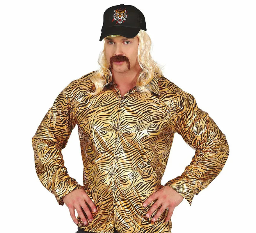 Gorra y Camisa de Tigre para Adulto