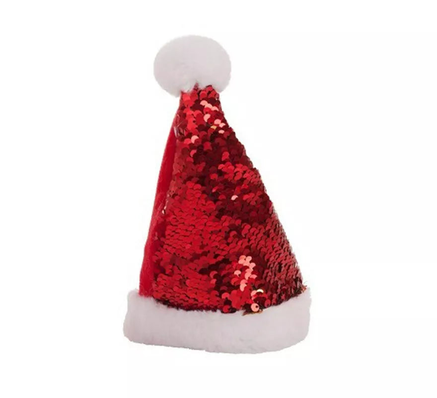 Translation missing: pt-PT.Gorrito X´Mas con Lentejuelas de 18 cm