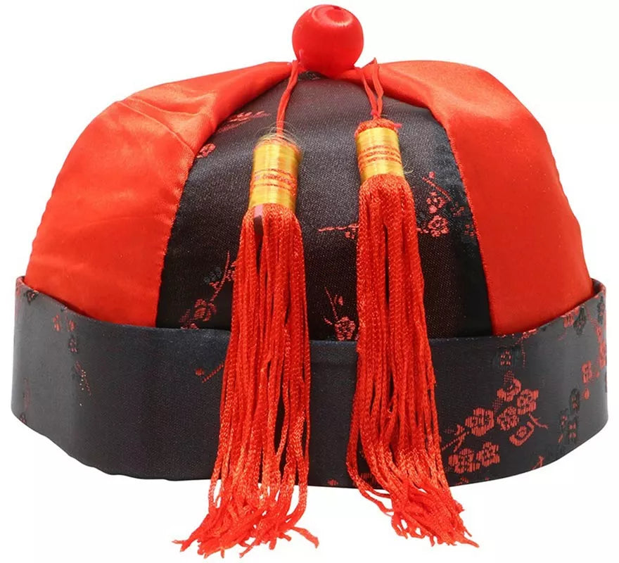 Translation missing: pt-PT.Gorro Chino Mandarín con borla