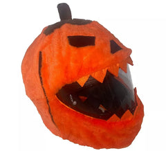 Chapéu de abóbora de Halloween para capacetes de motocicleta de rosto inteiro