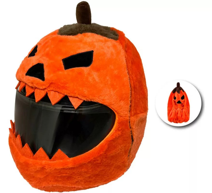 Gorro de Calabaza de Halloween para Cascos de Moto integrales