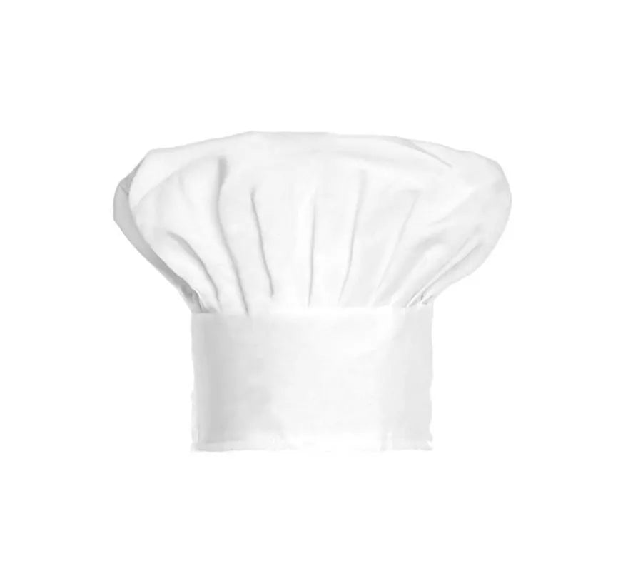 Translation missing: pt-PT.Gorro de Cocinero blanco de 26 cm