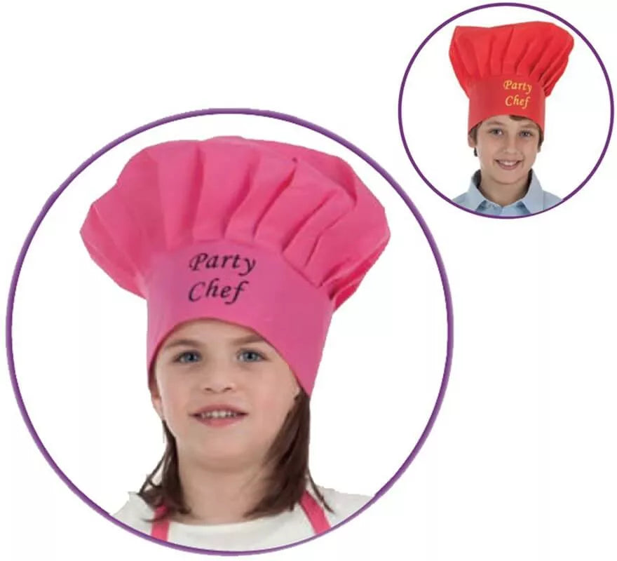 Translation missing: pt-PT.Gorro de Cocinero para niños en colores surtidos