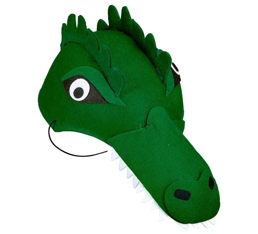Translation missing: pt-PT.Gorro de Cocodrilo de Fieltro para niños
