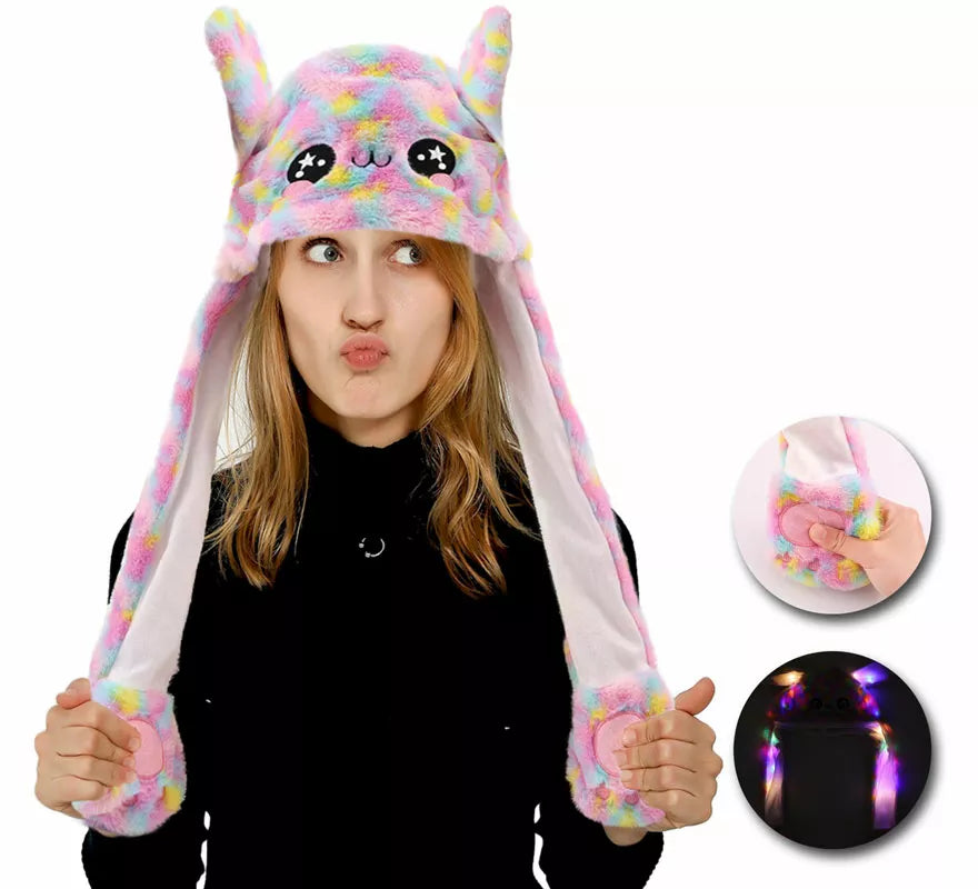 Translation missing: pt-PT.Gorro de Conejo con Oreja Móviles y Luz